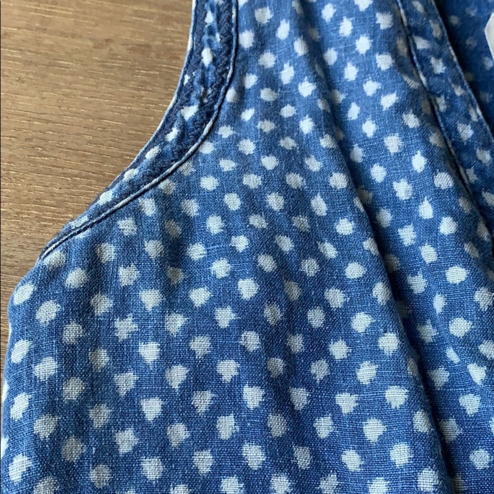 Hei Hei Anthropologie Chambray Linen Romper - Picture 5 of 16